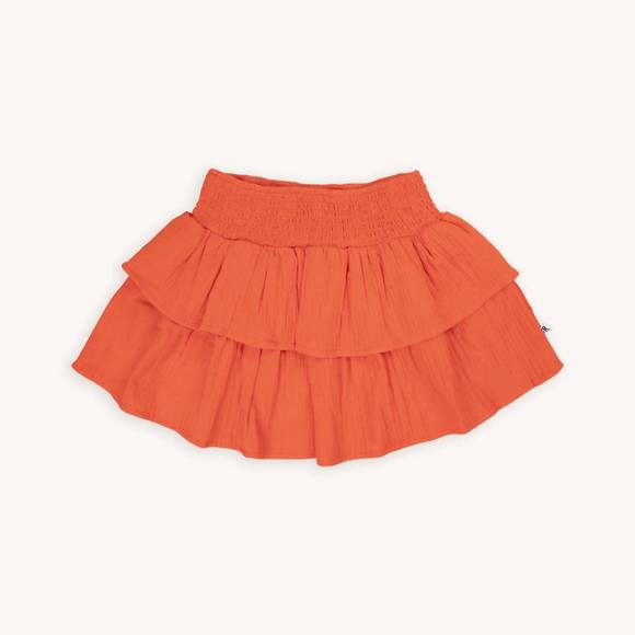 NEW CARLIJNQ girl's layered skirt in red - Picture 1 of 4